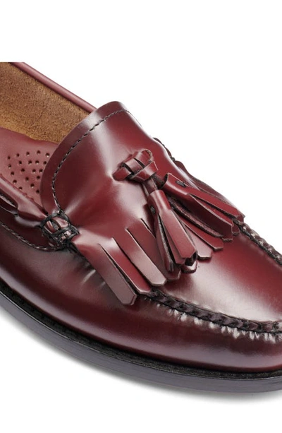 Shop G.h.bass Esther Kiltie Weejuns® Loafer In Wine