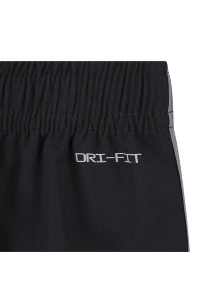 Shop Nike Dri-fit Sportswear Club Graphic T-shirt & Shorts Set In Black