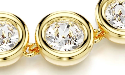 Swarovski Stylish Brass Bijoux Accessory In Gold