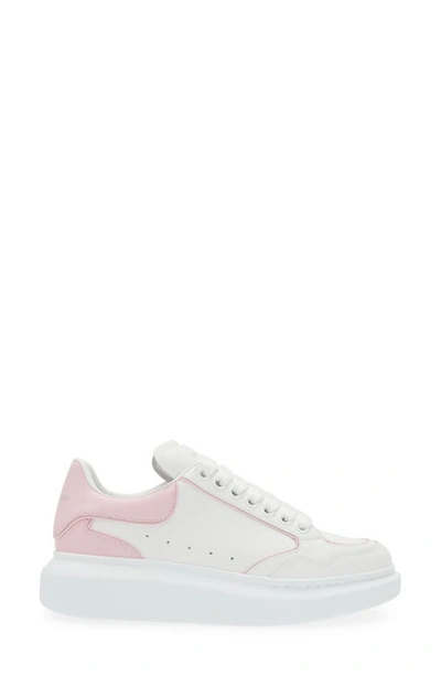 Shop Alexander Mcqueen Oversize Sneaker In White/ Pink