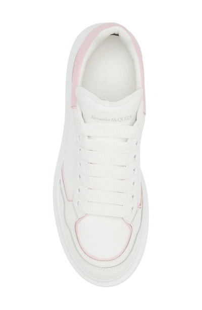 Shop Alexander Mcqueen Oversize Sneaker In White/ Pink