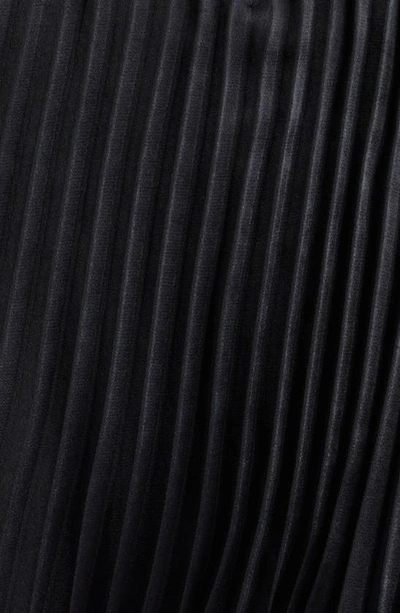 A.l.c Sienna Pleated Off-the-shoulder Top In Black