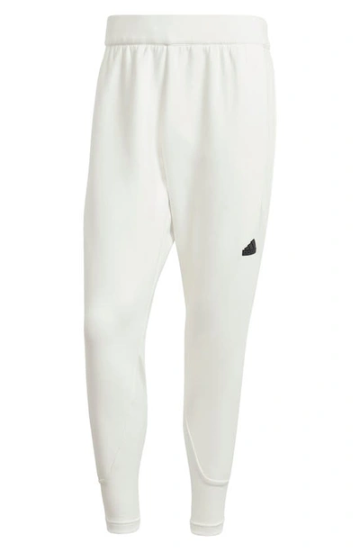 Shop Adidas Sportswear Z.n.e. Aeroready Joggers In Off White