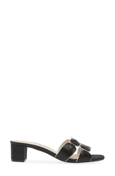 Shop Koko + Palenki Lively Slide Sandal In Black Leather