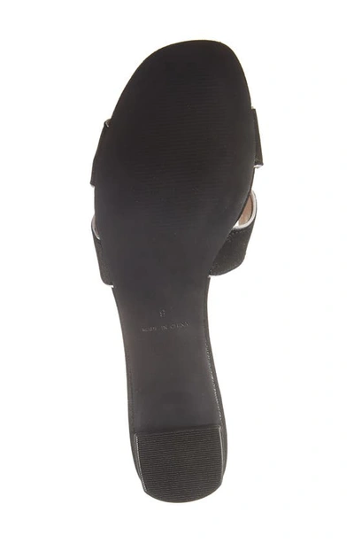 Shop Koko + Palenki Lively Slide Sandal In Black Leather