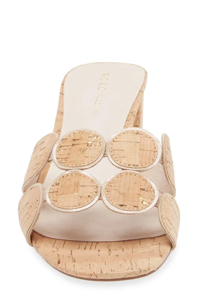 Koko + Palenki Lively Slide Sandal In Cork