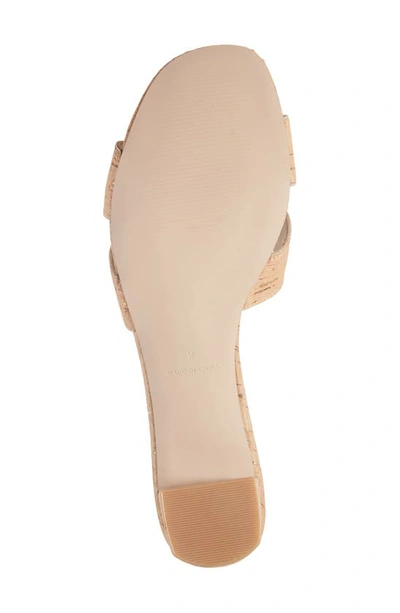 Koko + Palenki Lively Slide Sandal In Cork