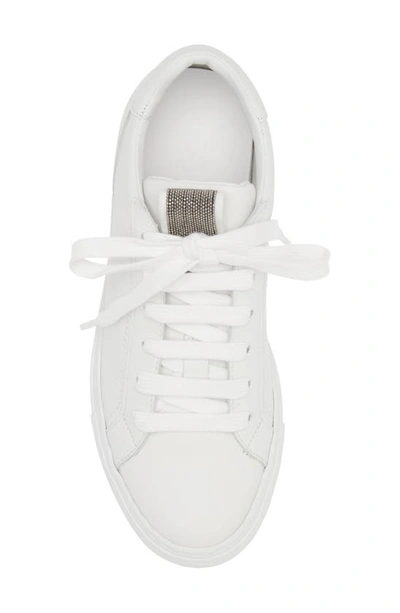 Shop Brunello Cucinelli Monili Low Top Sneaker In White