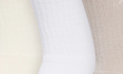 Shop Adidas Originals Assorted 6-pack Originals Crew Socks In White/ Beige/ White