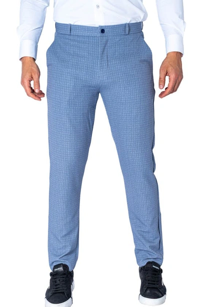 Shop Maceoo Slim Fit Pants In Grey