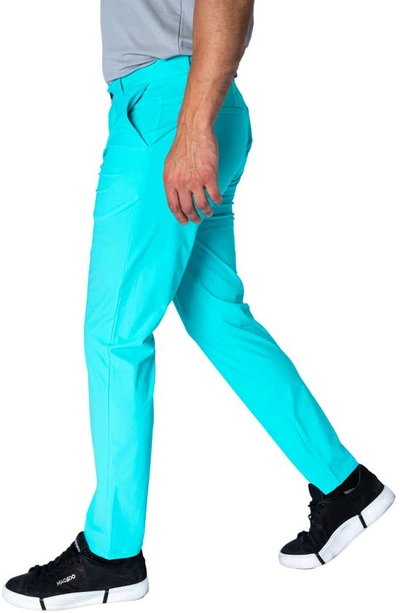 Shop Maceoo Fresh Slim Fit Pants In Blue