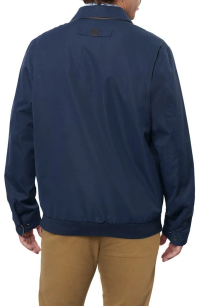 Shop Rainforest Classic Water Resistant Bomber Jacket In Mood Indigo