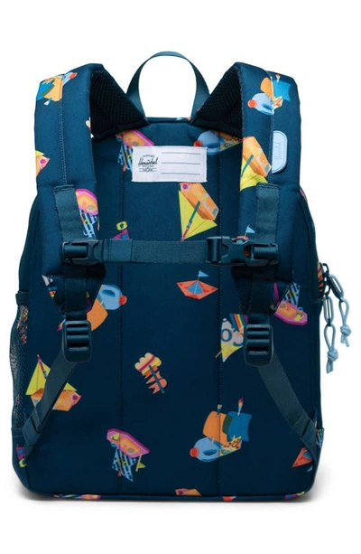 Shop Herschel Supply Co Kids' Heritage Youth Backpack In Sailing Craft