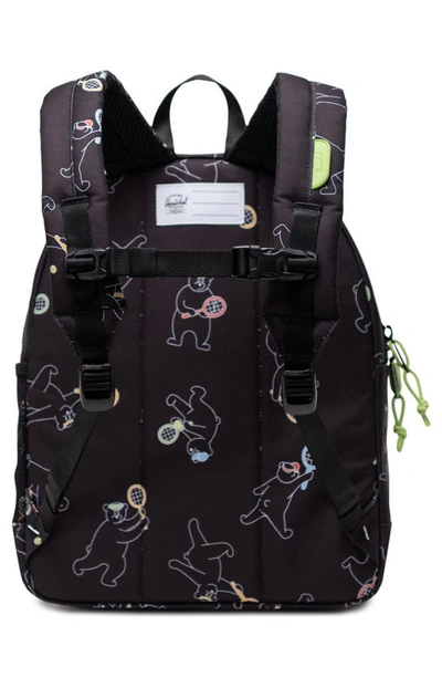Shop Herschel Supply Co Kids' Heritage Youth Backpack In Tennis Bears