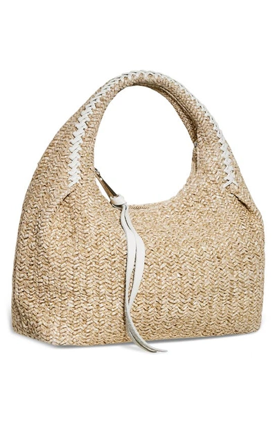 Shop Aimee Kestenberg Aura Top Handle Bag In Natural Straw