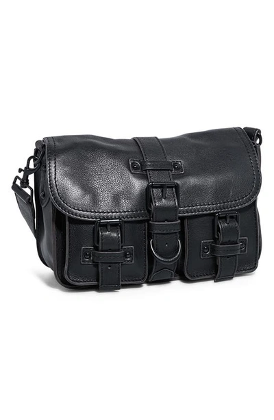 Shop Aimee Kestenberg Saddle Up Leather Crossbody Bag In Black