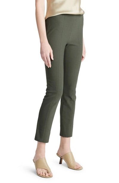 Shop Vince Straight Leg Ankle Pants In Night Pine