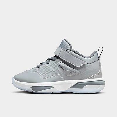 Shop Nike Jordan Little Kids' Jordan Stay Loyal 3 Stretch Lace Basketball Shoes In Wolf Grey/cool Grey/white