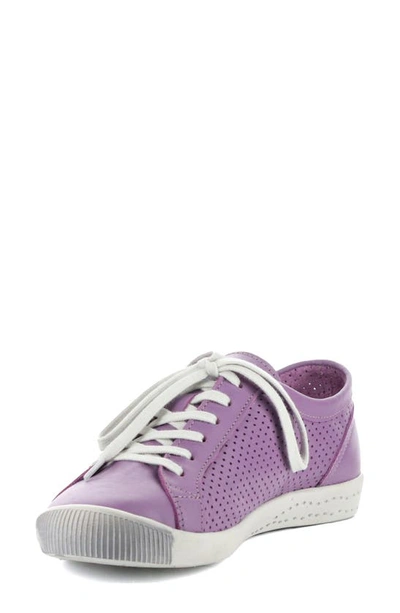 Shop Softinos By Fly London Ica Sneaker In 049 Lavender Smooth