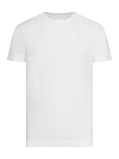 Givenchy White Cotton Oversize T-shirt In White