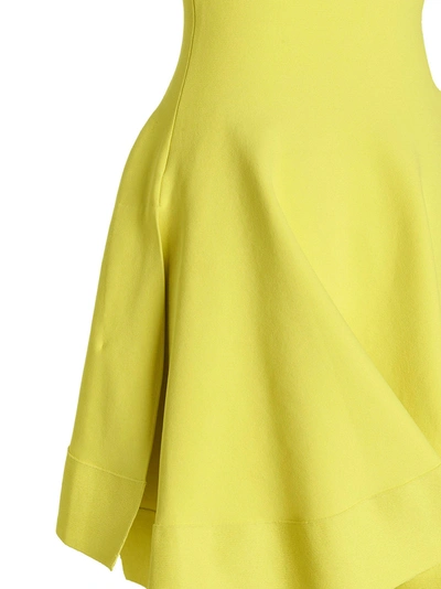 Shop Proenza Schouler Knitted Dress Dresses Yellow
