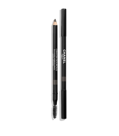 Shop Chanel (crayon Sourcils) Eyebrow Pencil In Noir Cendré