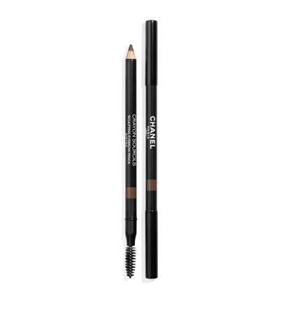 Shop Chanel (crayon Sourcils) Eyebrow Pencil In Bistre