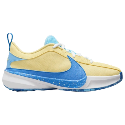Shop Nike Boys  Freak 5 In Blue/yellow
