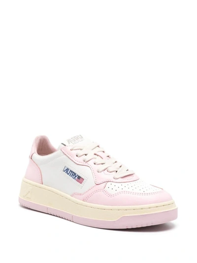 Shop Autry Sneakers In Blush Bride