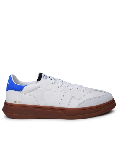 Shop Run Of White Leather Sneakers