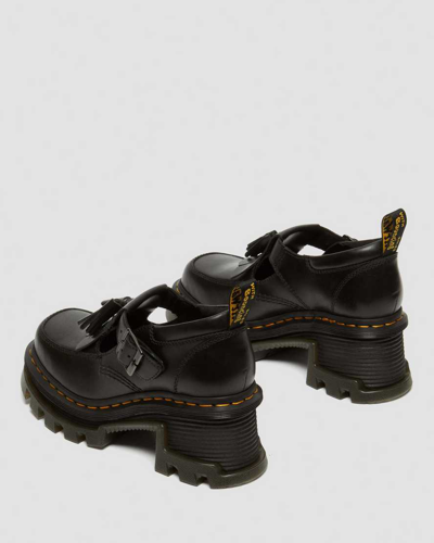 Shop Dr. Martens' Corran Atlas Leather Mary Jane Heeled Shoes In Schwarz