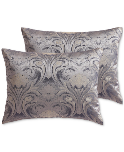Hallmart Collectibles Vivica 14 Pc. Comforter Set In Grey