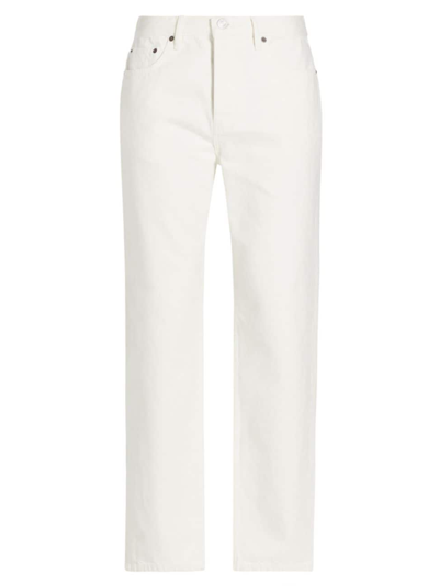 Shop Frame Men's The Straight Jean In Off White
