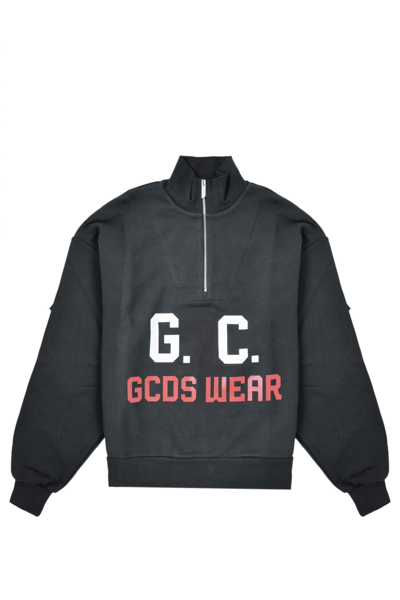 Shop Gcds Sweatshirt In Black