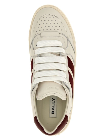 Shop Bally 'rebby' Sneakers In Red