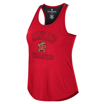 Shop Colosseum Red Maryland Terrapins 10 Days Racerback Scoop Neck Tank Top