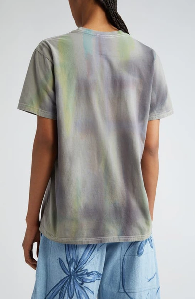 Collina Strada Hand Dyed Rhinestone Star Graphic Tee In Aurora