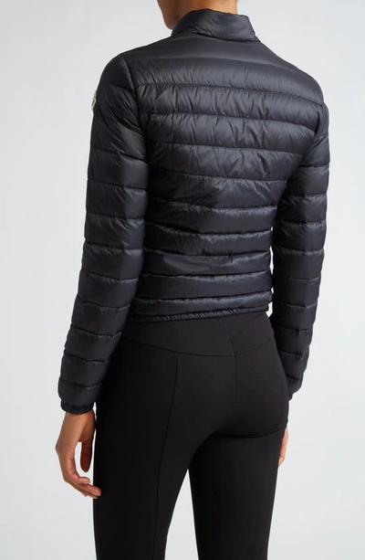Moncler Lans Quilted Shell Down Jacket In Black