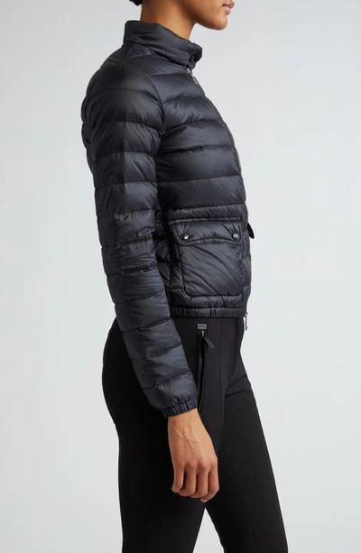 Moncler Lans Quilted Shell Down Jacket In Black