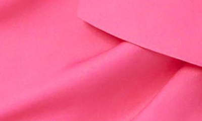 Elliatt Convergence Ruffle One-shoulder Sheath Minidress In Hot Pink