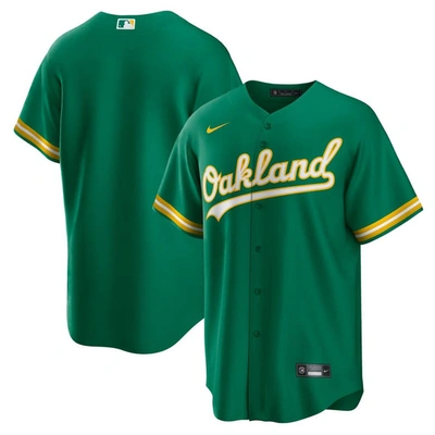Shop Nike Green Oakland Athletics Alternate Replica Team Jersey