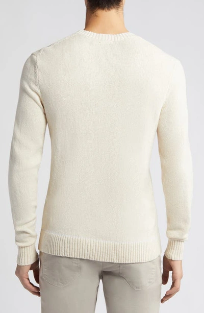 Shop Rails Ves Cotton Blend Crewneck Sweater In Buttercream