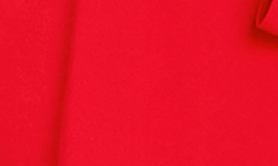 Shop City Chic Fleetwood Long Sleeve Chiffon Wrap Dress In Love Red