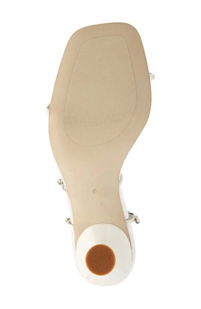 Shop Jeffrey Campbell Glamorous Sandal In Ivory Satin