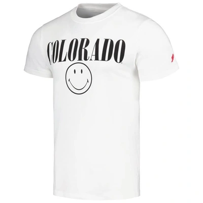 Shop League Collegiate Wear White Colorado Buffaloes Smiley All American T-shirt