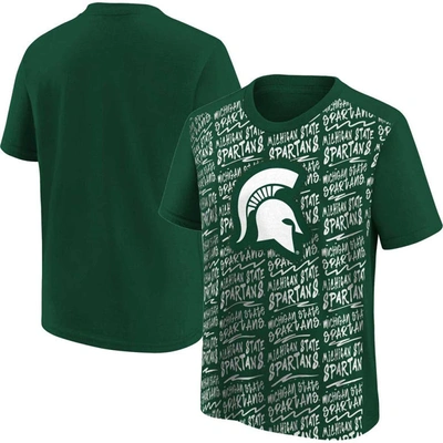 Shop Outerstuff Youth Green Michigan State Spartans Exemplary T-shirt