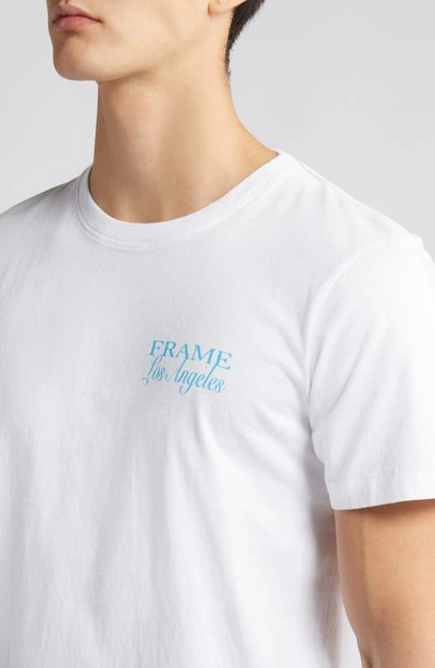 Shop Frame Logo Graphic T-shirt In White