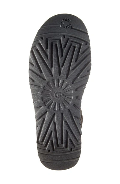 Ugg Classic Mini Ii Womens Suede Cold Weather Shearling Boots In Grey Suede