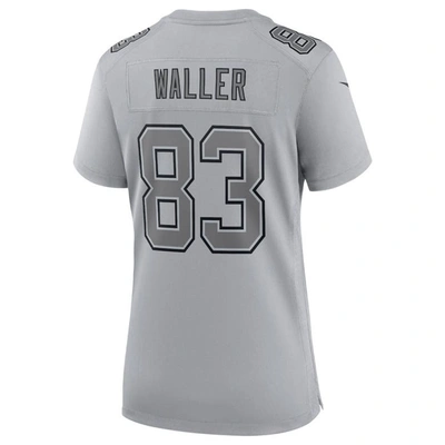 Shop Nike Darren Waller Gray Las Vegas Raiders Atmosphere Fashion Game Jersey