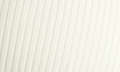 Montce Euro Rib Bikini Top In Cream Rib